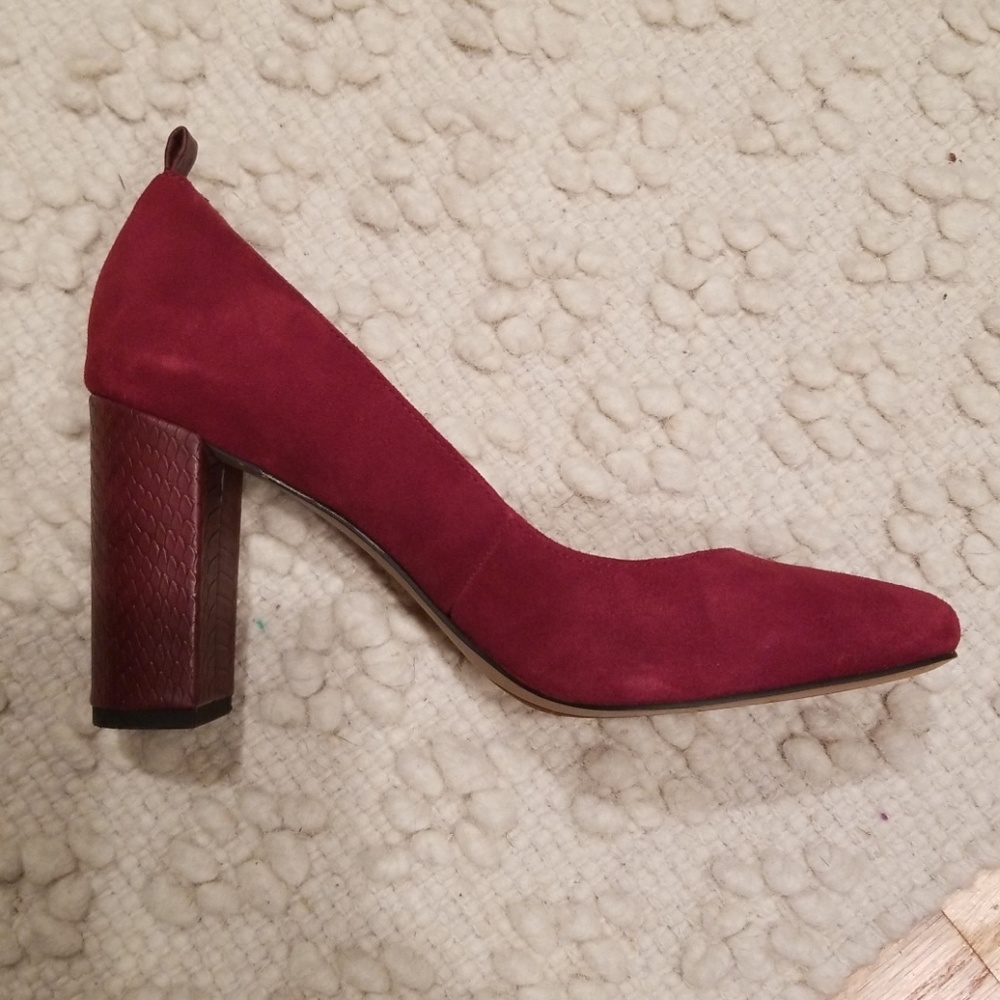 Franco sarto deep cherry pumps
